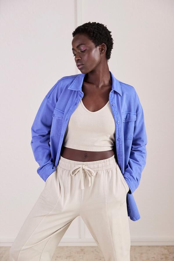 Buffalo Shirt -Shirt Loungehemd Lounget-shirt in used-look loungewear - Foto 6