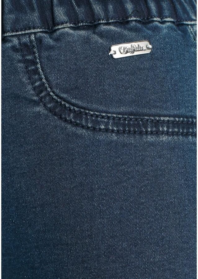 Buffalo Short in elastische denim met twee achterzakken - Foto 3