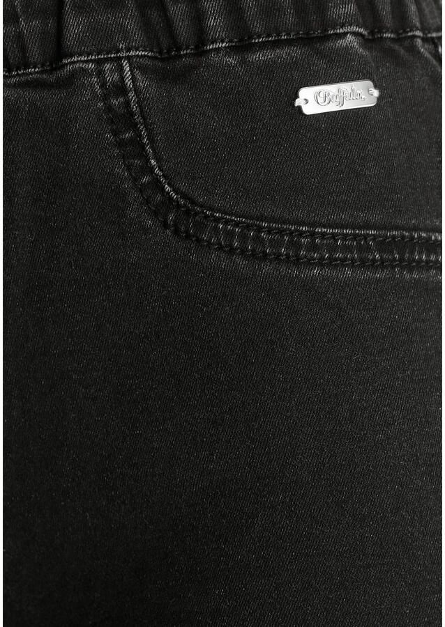 Buffalo Short in elastische denim met twee achterzakken - Foto 5