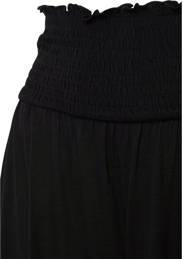 Buffalo Short met brede gesmokte tailleband korte broek wijde pijpen zeer comfortabel - Foto 2