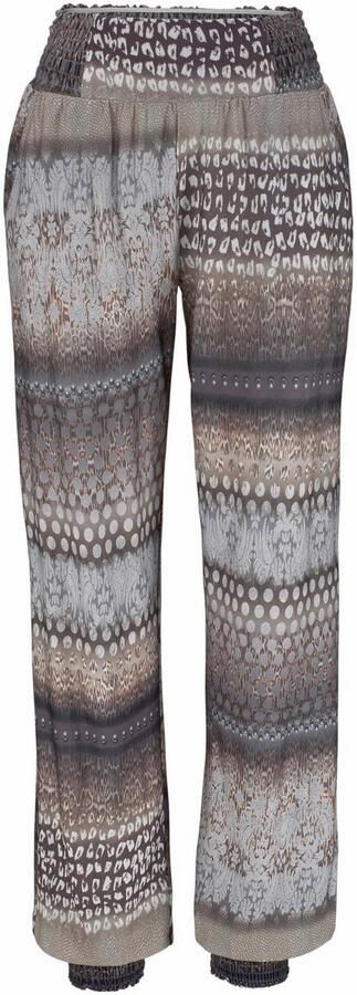 Buffalo Strandbroek met all-over print en zakken jersey broek casual broek - Foto 9