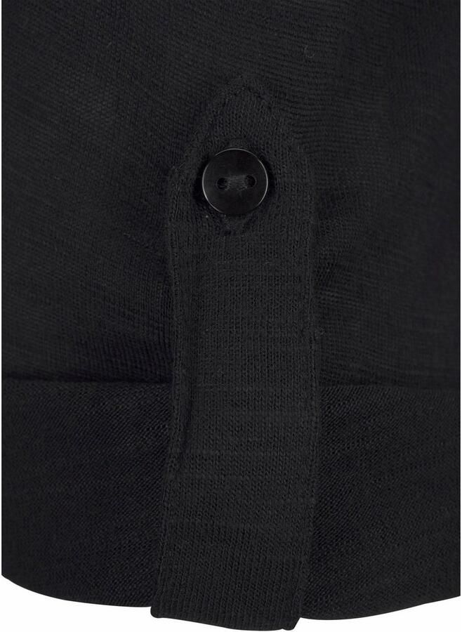 Buffalo Strandshirt met borduursel en kwastjes tuniek 3 4 mouw blouseshirt - Foto 2