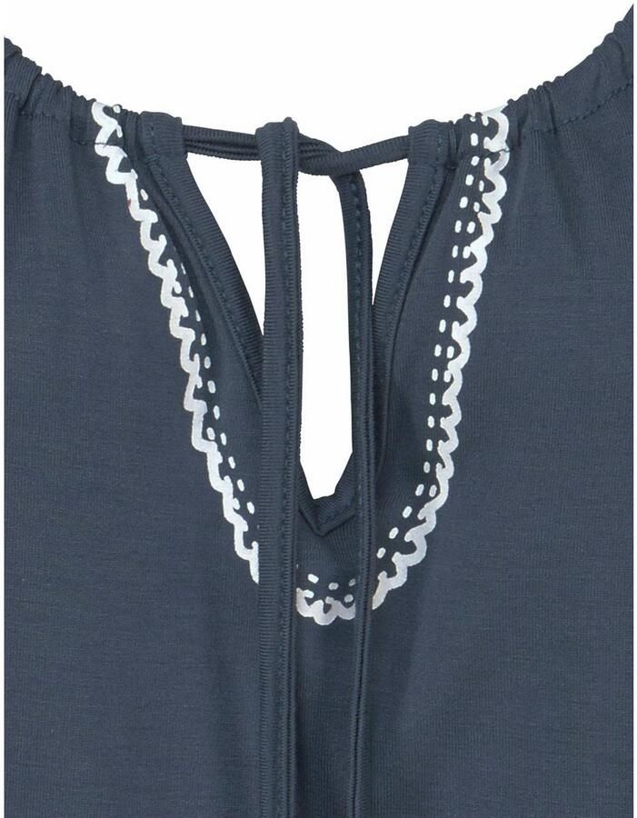 Buffalo Strandtop met print in borduursel-look spaghetti bandjes dames top casual