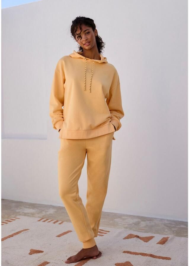 Buffalo Sweatbroek Loungebroek met zijzakken en kleine print loungewear - Foto 3