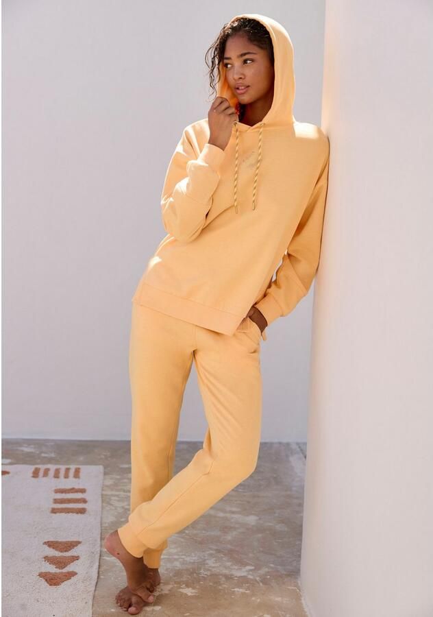 Buffalo Sweatbroek Loungebroek met zijzakken en kleine print loungewear - Foto 5