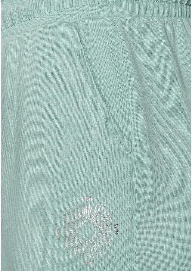 Buffalo Sweatbroek Loungebroek met zijzakken en kleine print loungewear - Foto 2