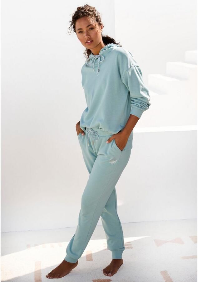 Buffalo Sweatbroek Loungebroek met zijzakken en kleine print loungewear - Foto 7