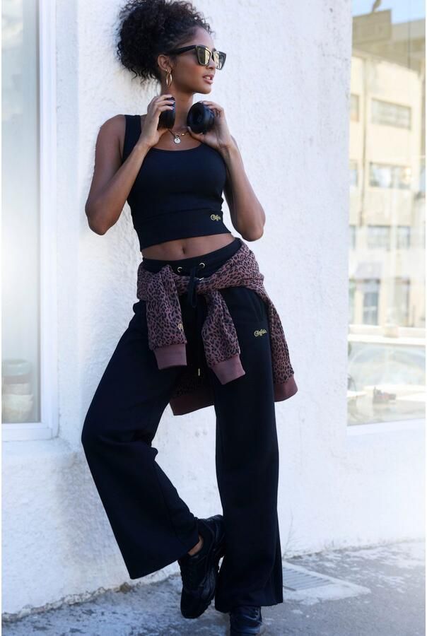 Buffalo Sweatbroek met luxueus logoborduursel - Foto 5