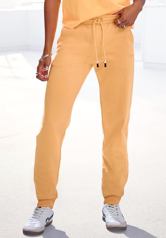 Buffalo Sweatbroek met zijzakken en logo borduursel - Foto 4