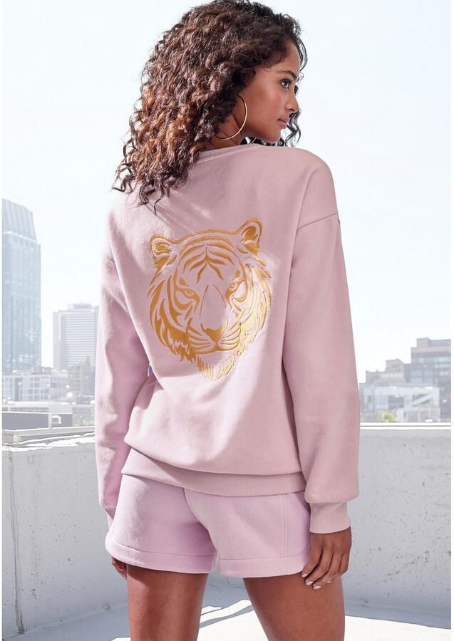 Buffalo Sweater met geweldig borduurwerk op de achterkant - Foto 2