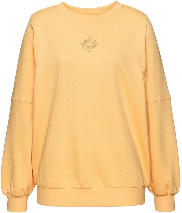 Buffalo Sweatshirt Loungetop met grote rugprint met glanseffect loungewear - Foto 6