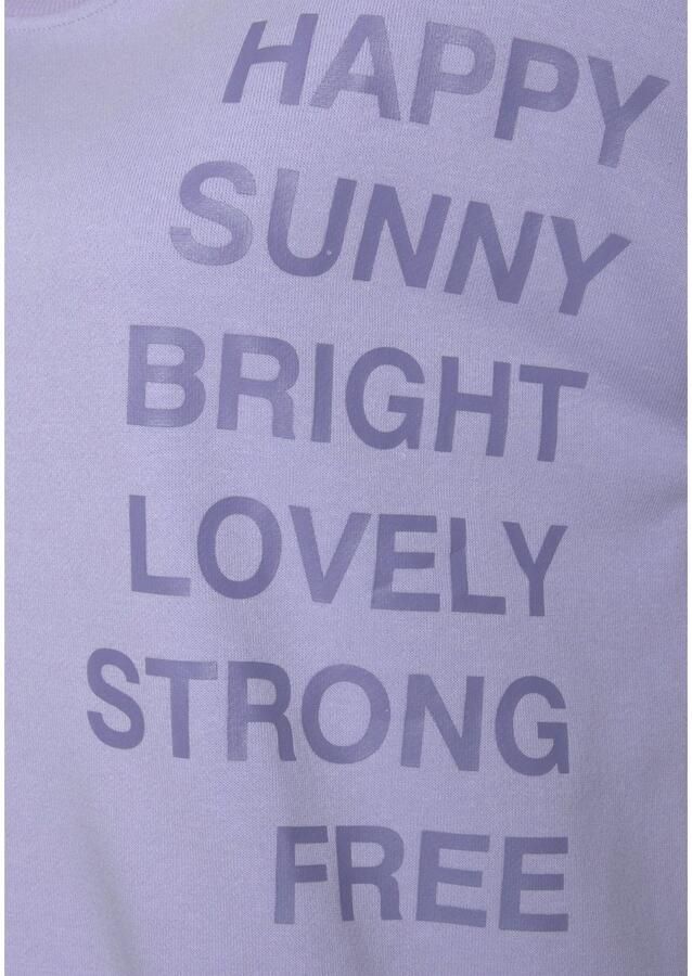 Buffalo Sweatshirt met statement print loungepak - Foto 2