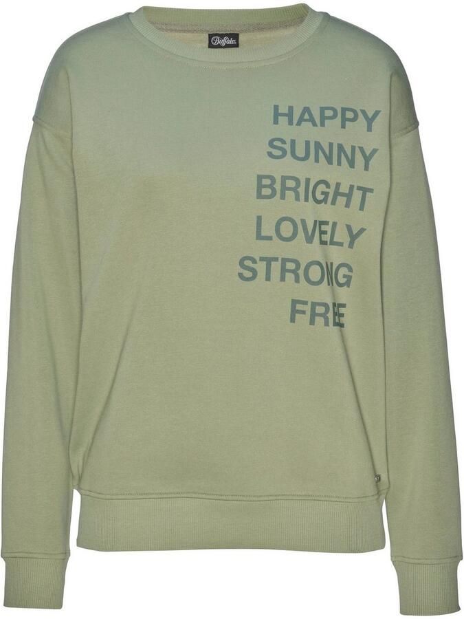 Buffalo Sweatshirt met statement print loungepak