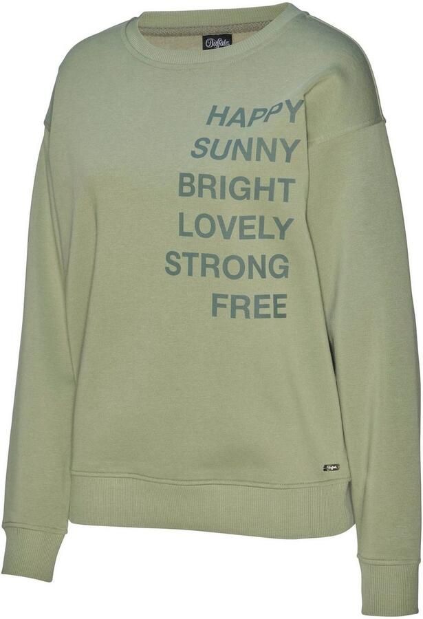 Buffalo Sweatshirt met statement print loungepak - Foto 6