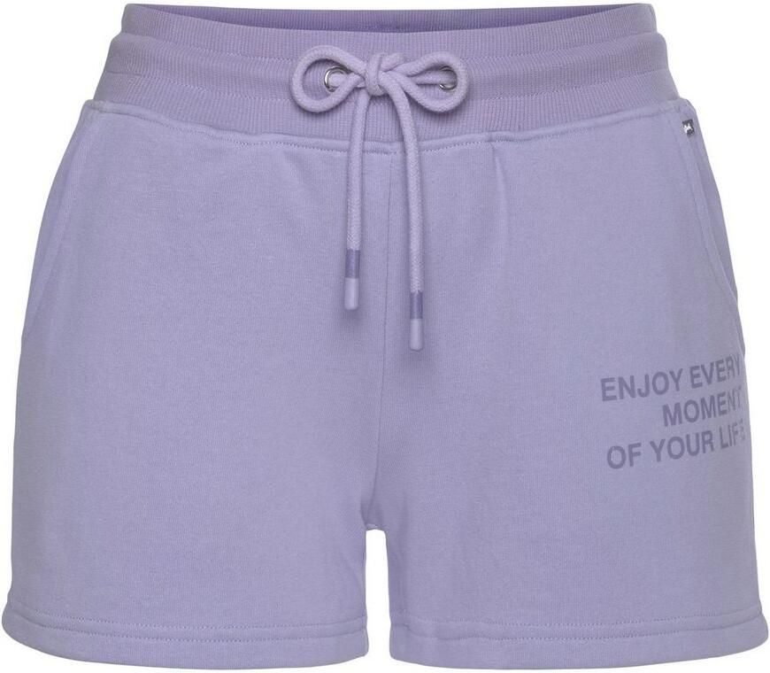 Buffalo Sweatshort met statement print loungewear