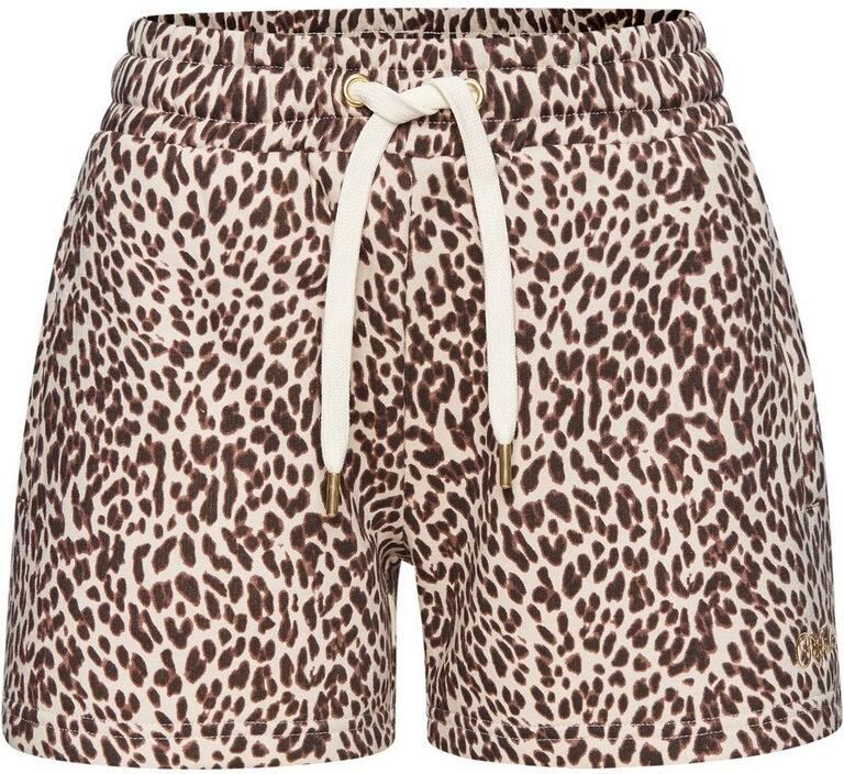 Buffalo Sweatshort met zijdelingse ribinzet en logoborduring - Foto 3