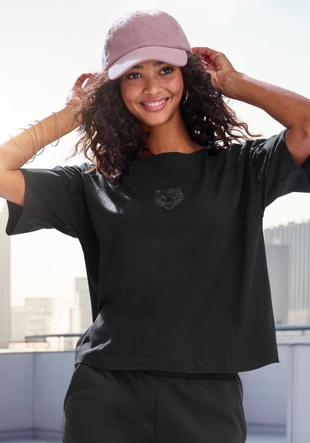 Buffalo T-shirt met een leuk borduursel - Foto 6