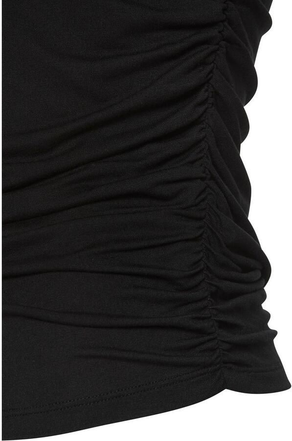 Buffalo T-shirt met zijraffing jersey shirt basic - Foto 4