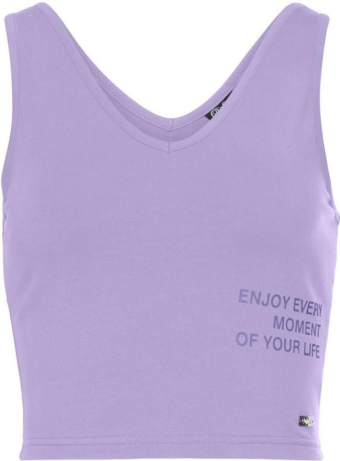 Buffalo Tanktop met statement-print