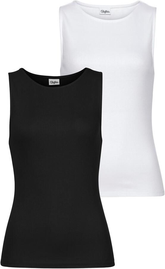 Buffalo Tanktop van zacht ribmateriaal (2-delig Set van 2) - Foto 10
