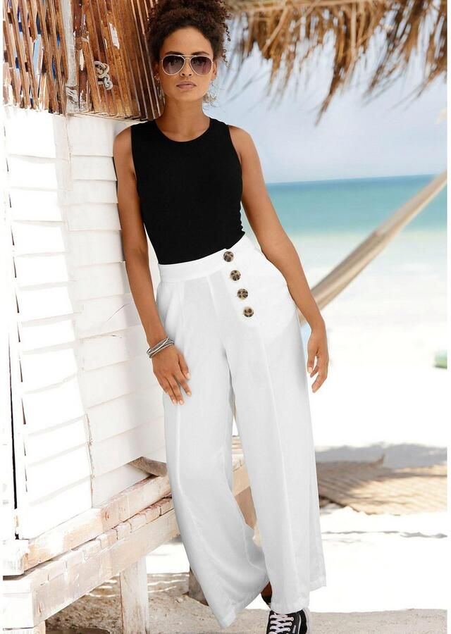 Buffalo Tanktop van zacht ribmateriaal (2-delig Set van 2)