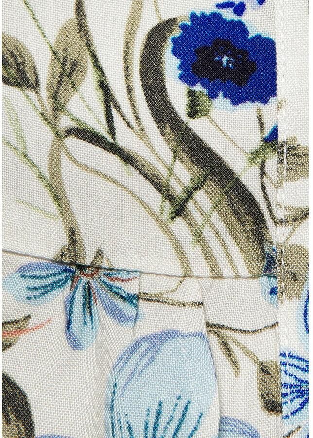 Buffalo Top met bloe print