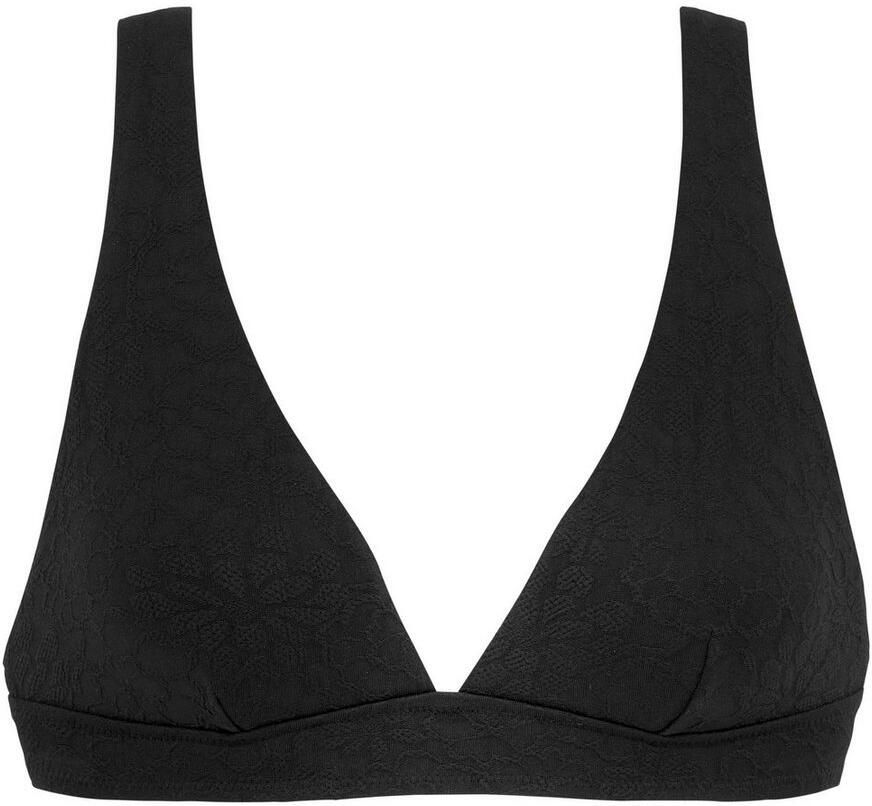 Buffalo Triangel-bikinitop Bubble met bloemige structuur