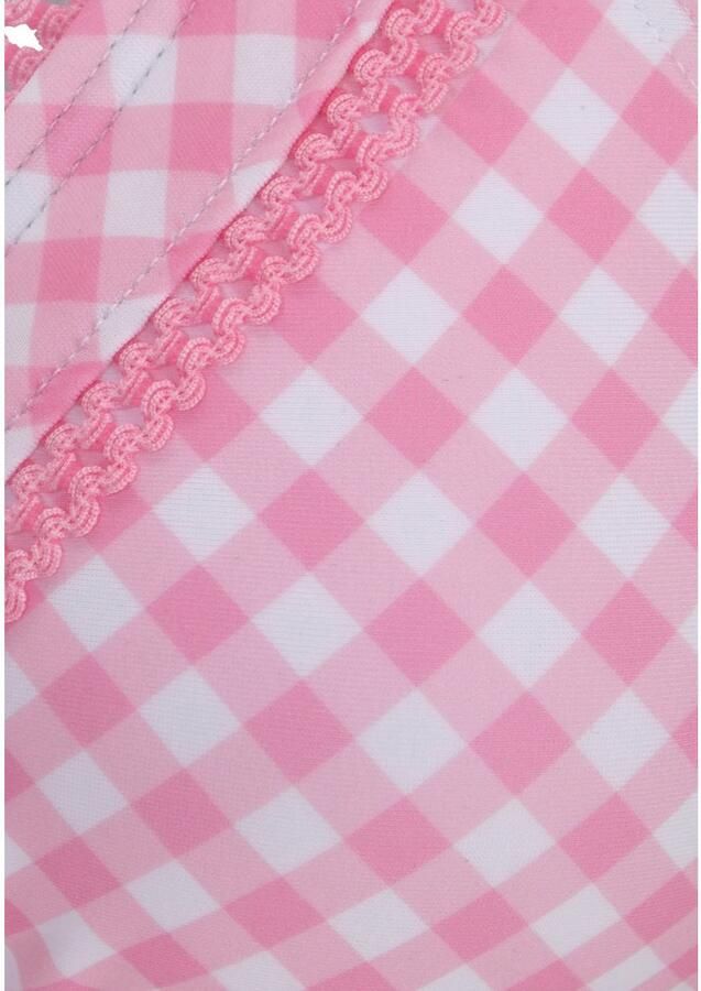 Buffalo Triangel-bikinitop Geruit met sierrand - Foto 4