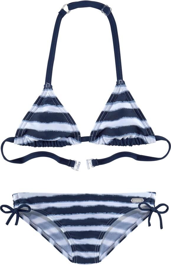 Buffalo Triangelbikini in trendy streep-look - Foto 3