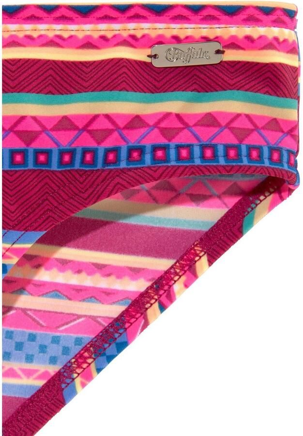 Buffalo Triangelbikini Lux Kids met abstracte print - Foto 2