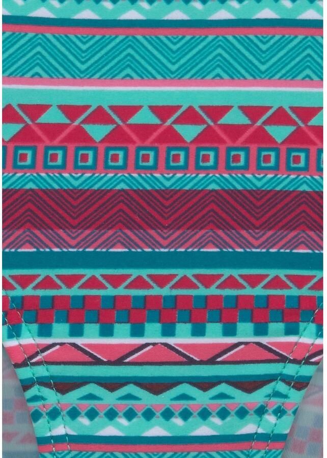 Buffalo Triangelbikini Lux Kids met abstracte print - Foto 2