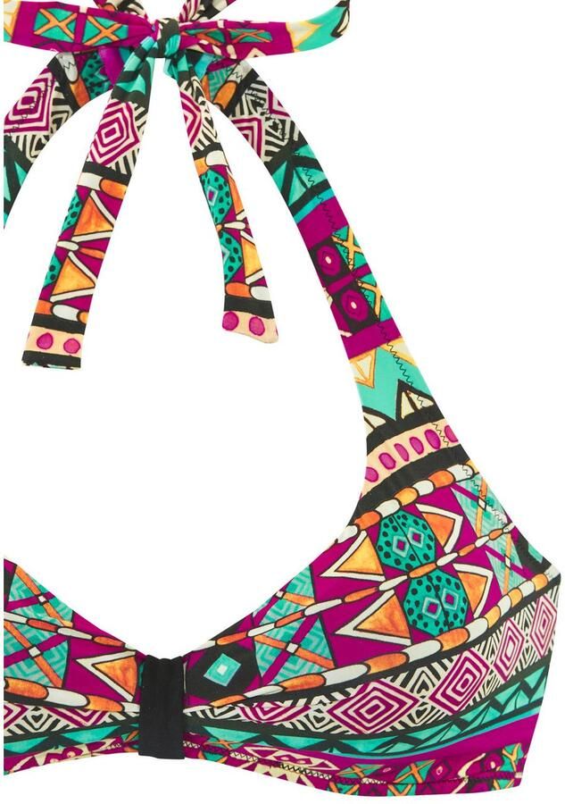 Buffalo Triangelbikini met kleurrijk ontwerp - Foto 6