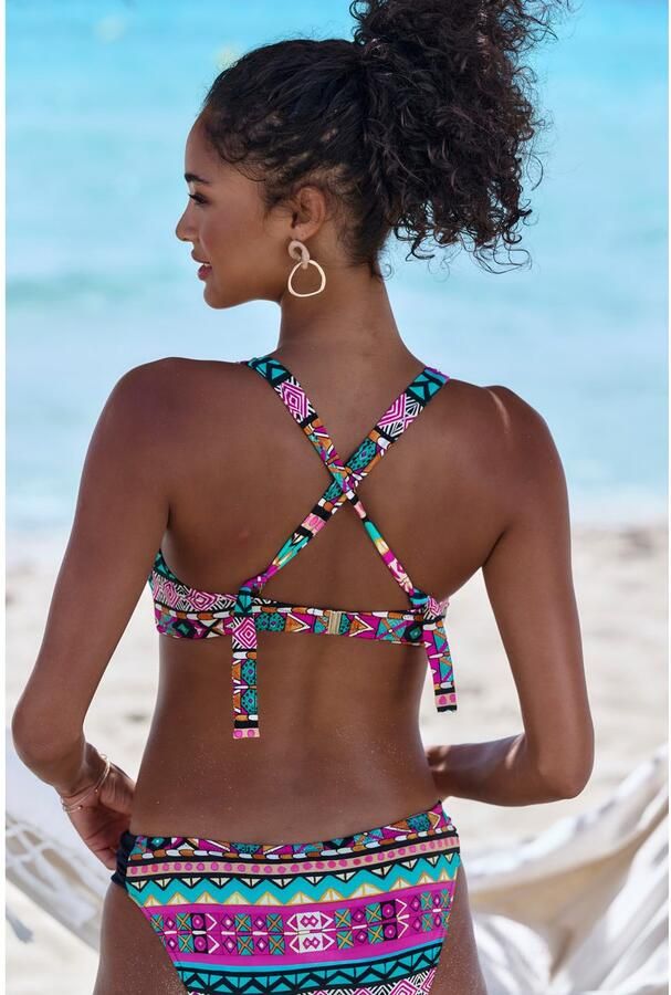 Buffalo Triangelbikini met kleurrijk ontwerp - Foto 4