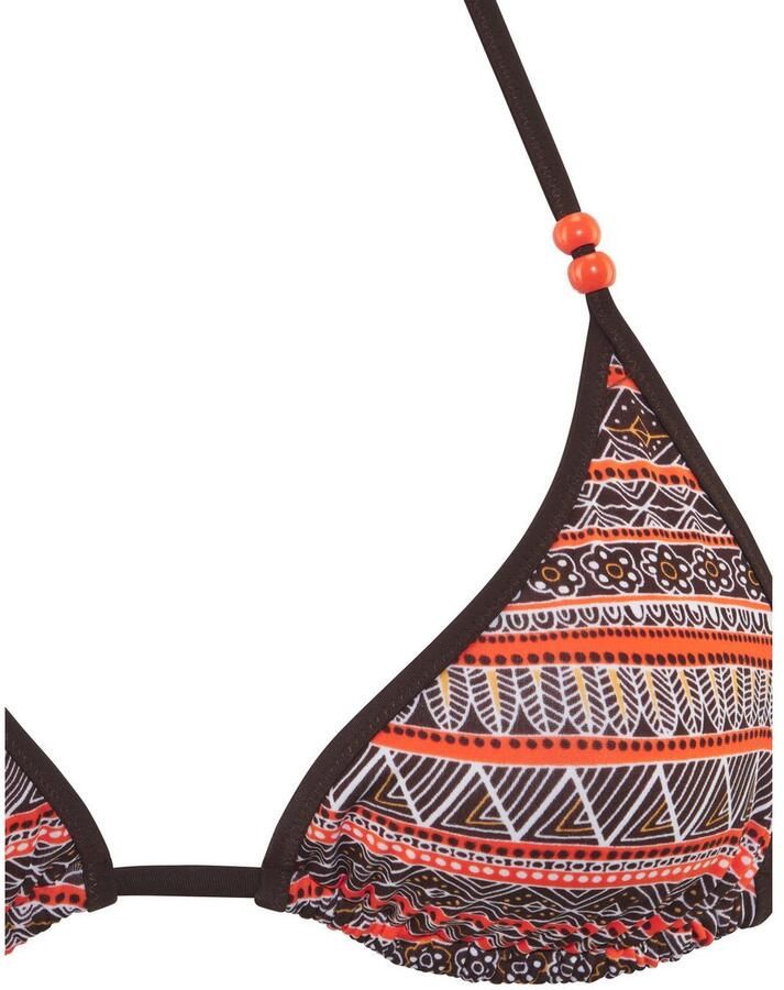 Buffalo Triangelbikini Met trendy streepdruk