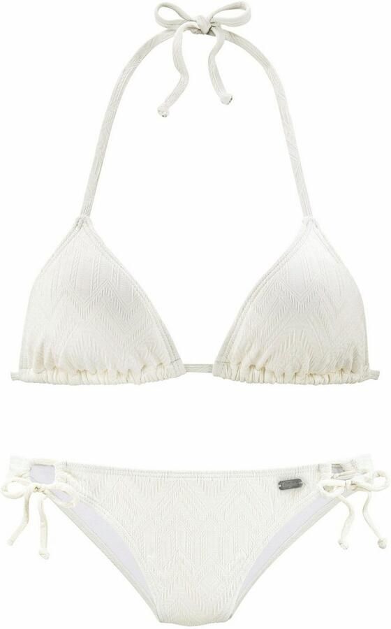 Buffalo Triangelbikini ROMANCE met modieuze structuur - Foto 2