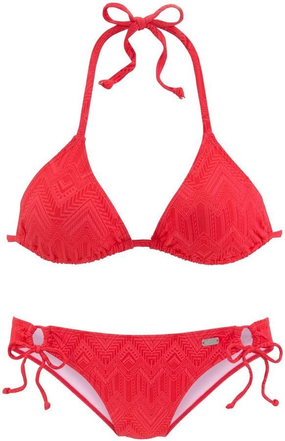 Buffalo Triangelbikini ROMANCE met modieuze structuur - Foto 6