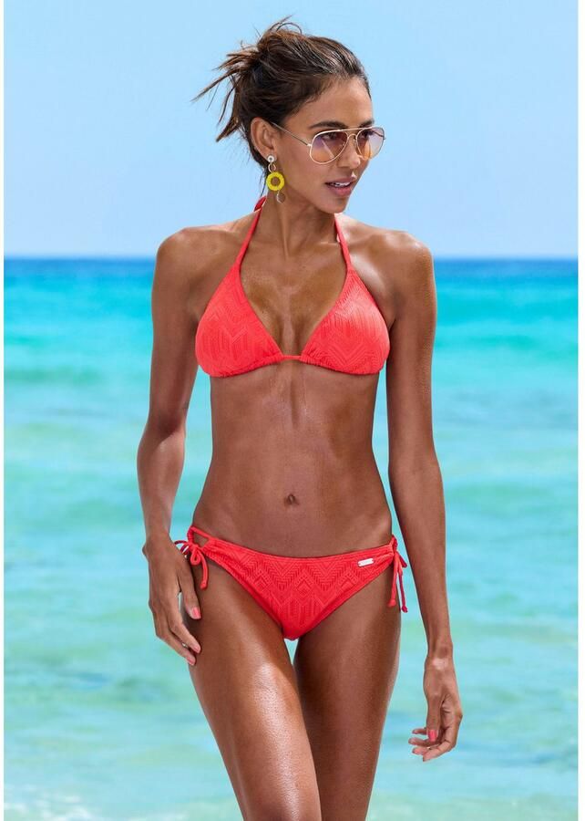 Buffalo Triangelbikini ROMANCE met modieuze structuur - Foto 4