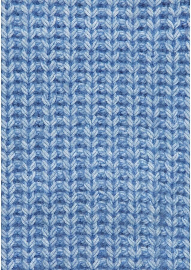 Buffalo Trui met staande kraag in gemêleerde look - Foto 3