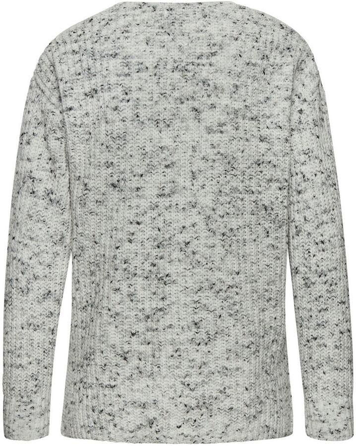 Buffalo Trui met V-hals van zachte chenille gebreide trui knus en zacht pastel