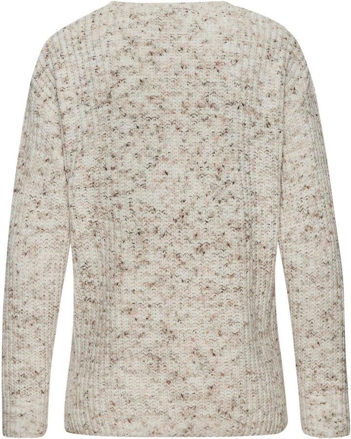 Buffalo Trui met V-hals van zachte chenille gebreide trui knus en zacht pastel - Foto 2