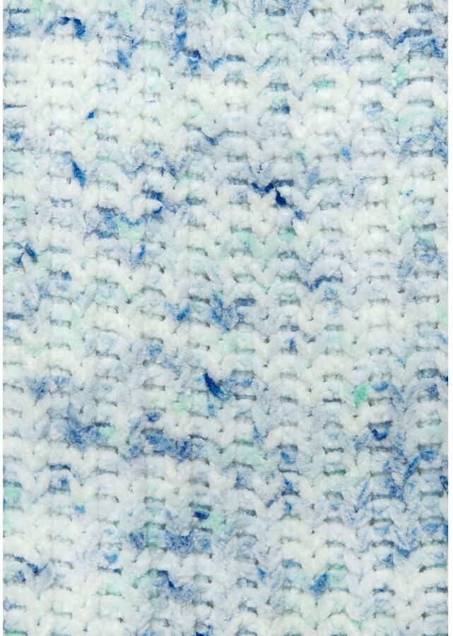 Buffalo Trui met V-hals van zachte chenille gebreide trui knus en zacht pastel - Foto 2