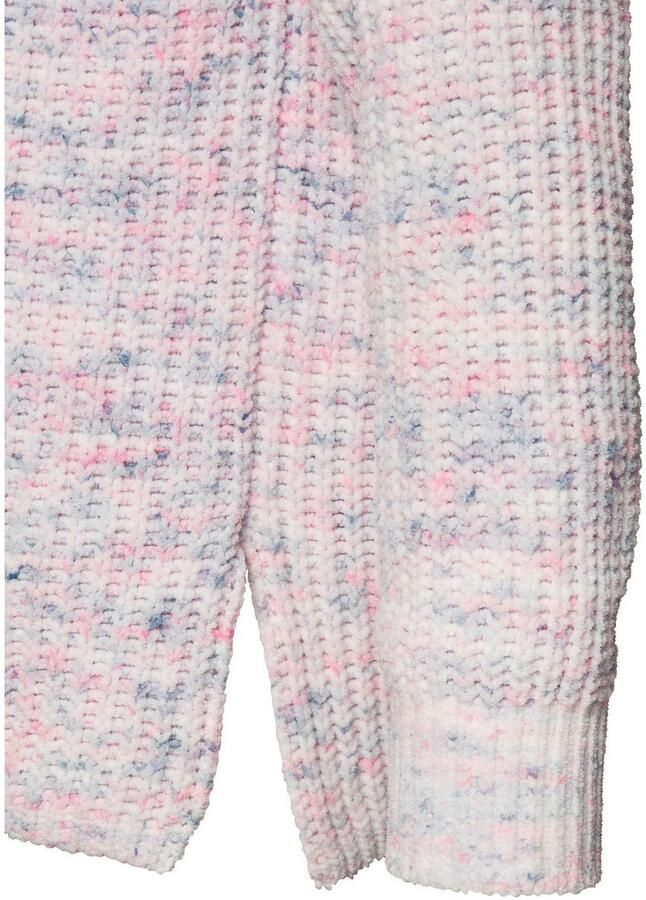 Buffalo Trui met V-hals van zachte chenille gebreide trui knus en zacht pastel - Foto 4