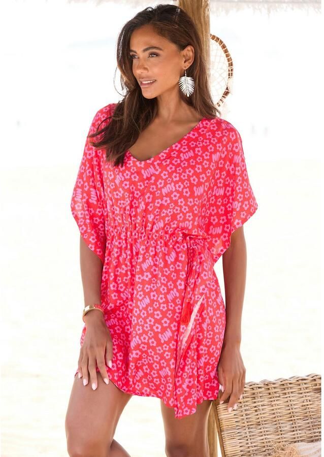 Buffalo Tuniek van viscose blousejurk strandmode