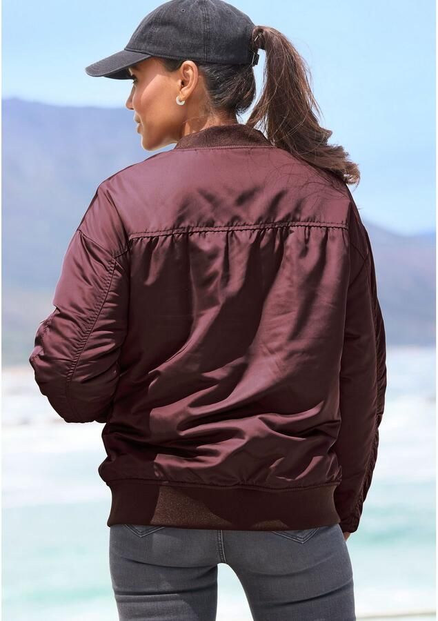 Buffalo Tweezijdig te dragen jack met uni leoprint bomberjack modieus - Foto 6