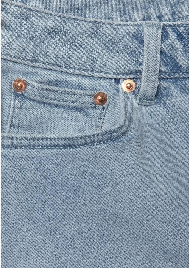 Buffalo Wijde jeans met licht uitgerafelde broekzoom culotte jeans in 7 8-lengte - Foto 2