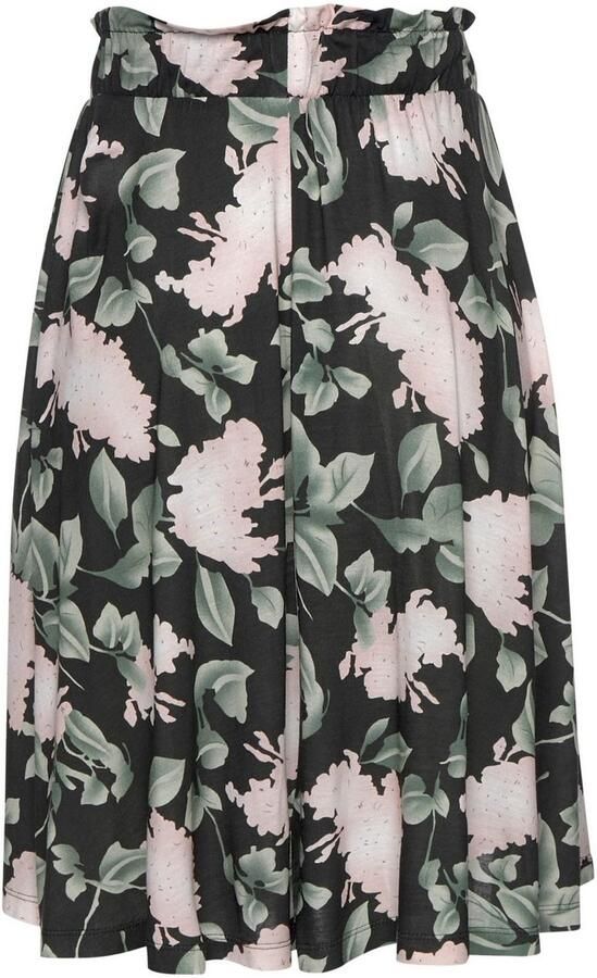 Buffalo Zomerrok met paperbag stijl tailleband in bloemenprint midi rok halflang - Foto 5