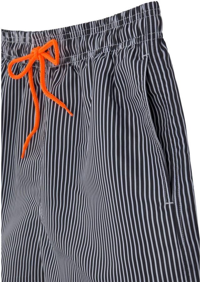 Buffalo Zwemshort in fijne streep-look