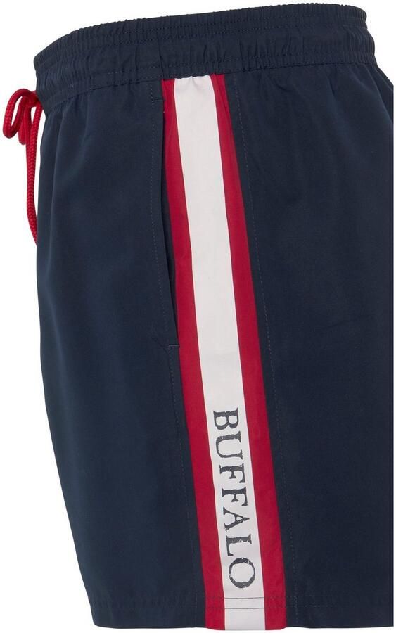 Buffalo Zwemshort met contrastkleurige details - Foto 3