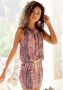 Buffalo Gedessineerde jurk met nauwsluitende rok in all-over print zomerjurk strandjurk - Thumbnail 1