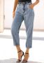 Buffalo Relax fit jeans in high-waist-model met bandplooien - Thumbnail 1